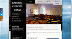 Desktop Screenshot of funerariatillman.com